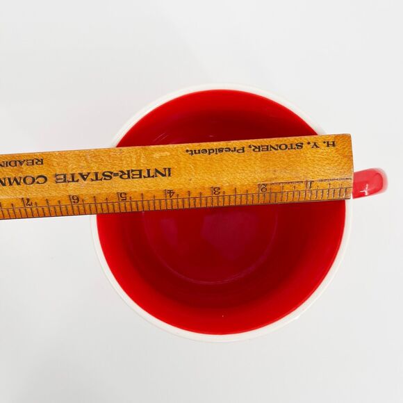 Hallmark LOVE BIG Oversized Mug Cup 64oz  Rainbow Heart GIANT Novelty Mug - Picture 9 of 9